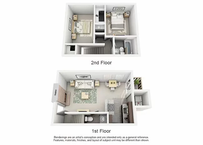 B2 - Townhome W-4301 floor plan